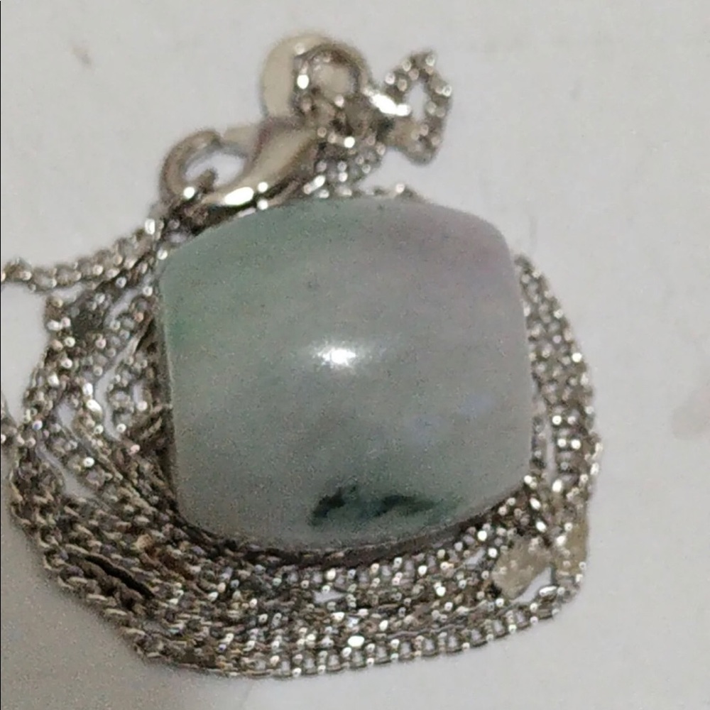 Authentic type a natural Lucky jade pendant